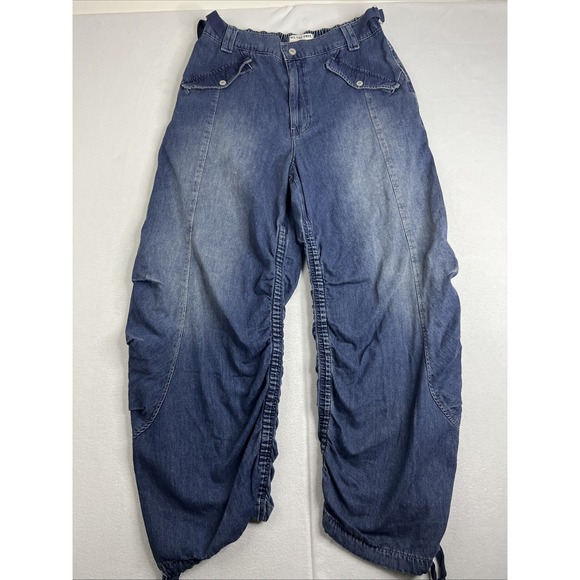 Free People Pants - Free People In a Cinch Pull On Jeans Nashville Sky Size Medium